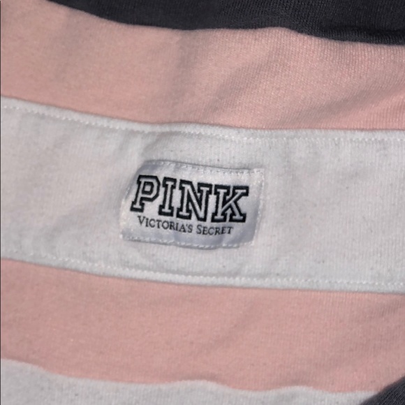 PINK Quarter Zip Hoodie - Picture 2 of 4